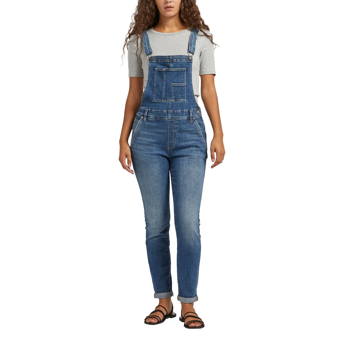 Silver Jeans Women’s Overalls Skinny Leg - Image 8