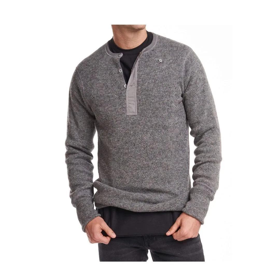 Stanfield Men's Heavy Weight Wool Henley - Image 4