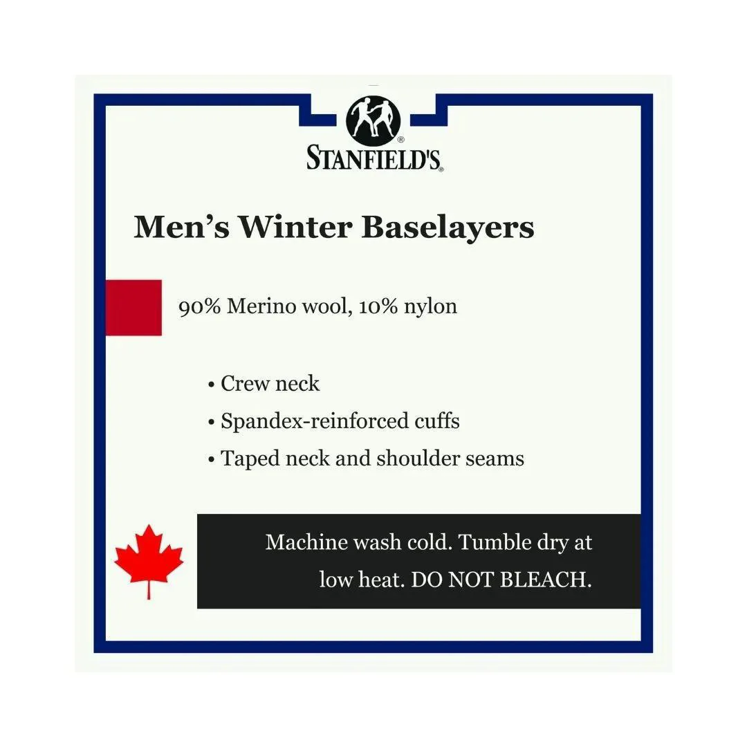 Stanfield's Men's Superwash Merino Wool Long Sleeve Shirt - Image 4