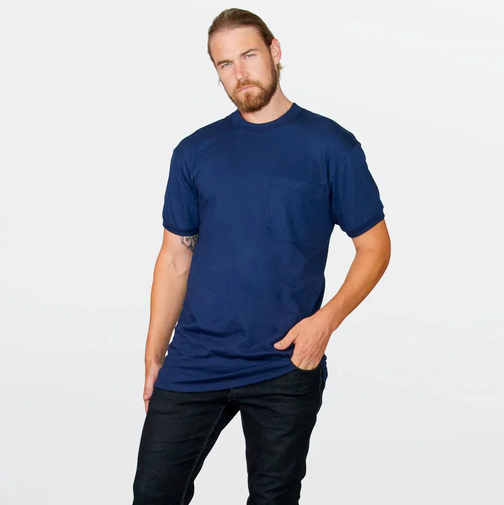 Stanfield's Men's Premium Work T-shirt with Pocket - Image 29