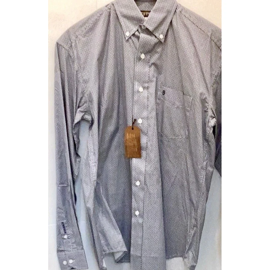 Stetson Men’s Shirt Long Sleeve Button Down -CLEARANCE - Image 2