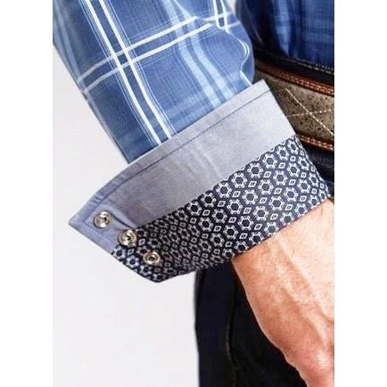 Stetson Men’s Shirt Western Long Sleeve Snaps - Image 3