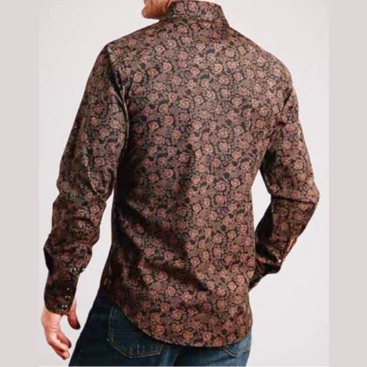 Stetson Men’s Shirt Long Sleeve Snaps - Image 2