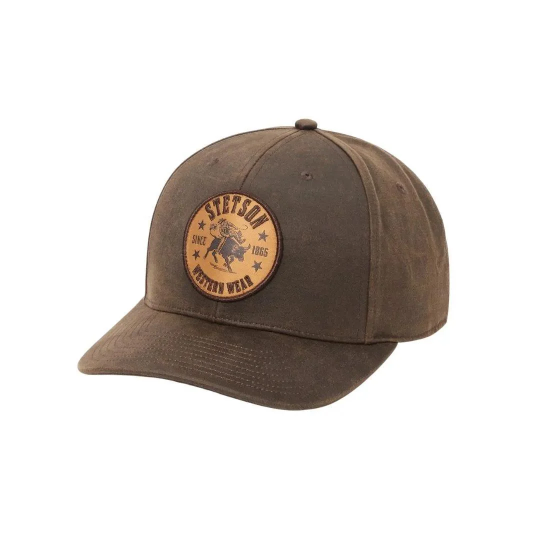 Stetson Men's Bull Rider Oil Twill Ball Cap - Image 2