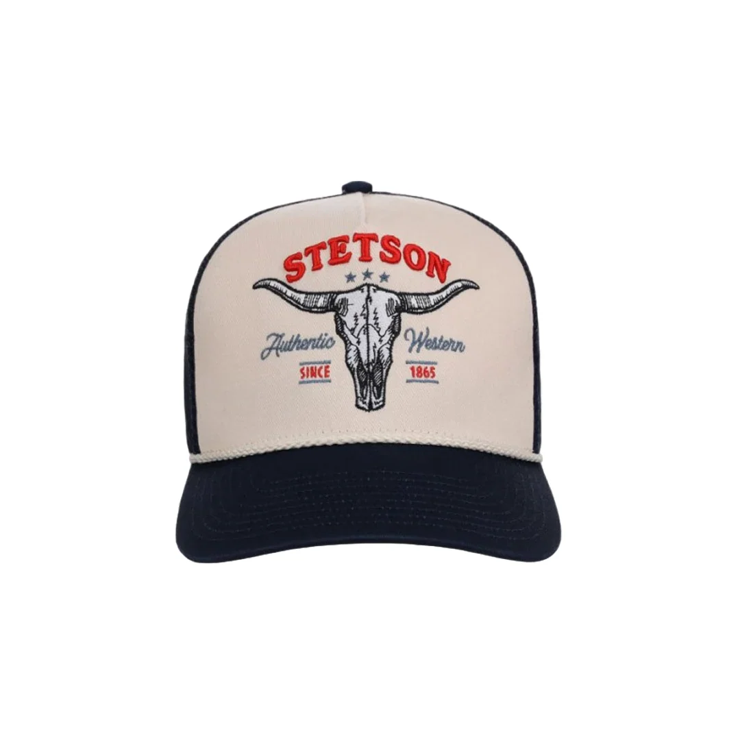 Stetson Graphic Skull Trucker Cap - Image 2