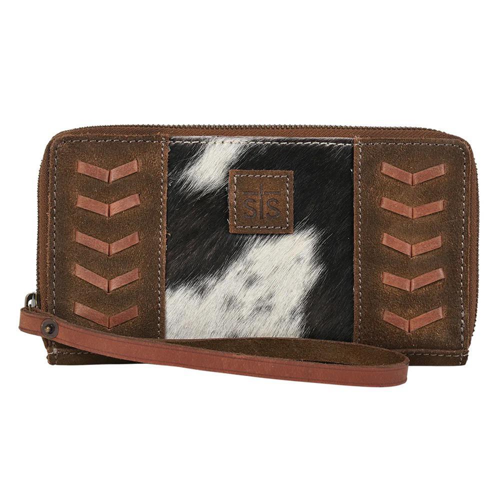 STS Ranchwear Cowhide Bentley Wallet