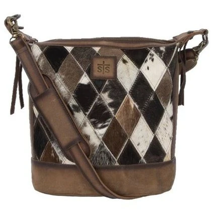 STS Ranchwear Women's Purse Cowhide Diamond
