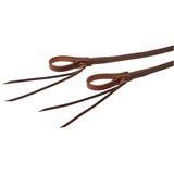 Weaver Leather STS Ranch Signature Tack Harness Leather Split Rein, Pineapple Knot, 8' - Image 2