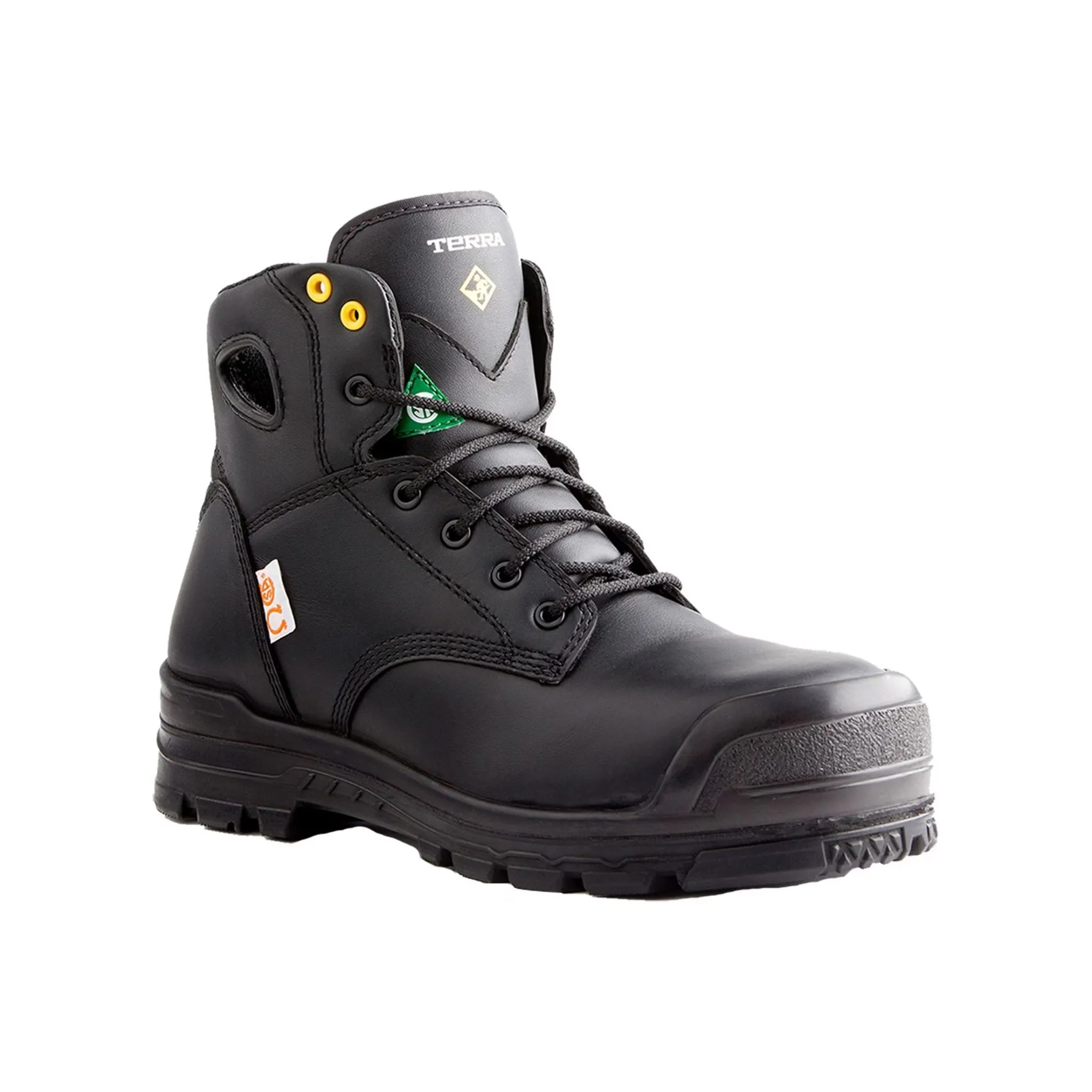 Terra Men's Baron 6" Composite Toe Composite Plate Leather Work Boot - Clearance