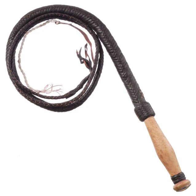 Tough 1 Swivel Handle Hand Braided 6FT Bull Whip