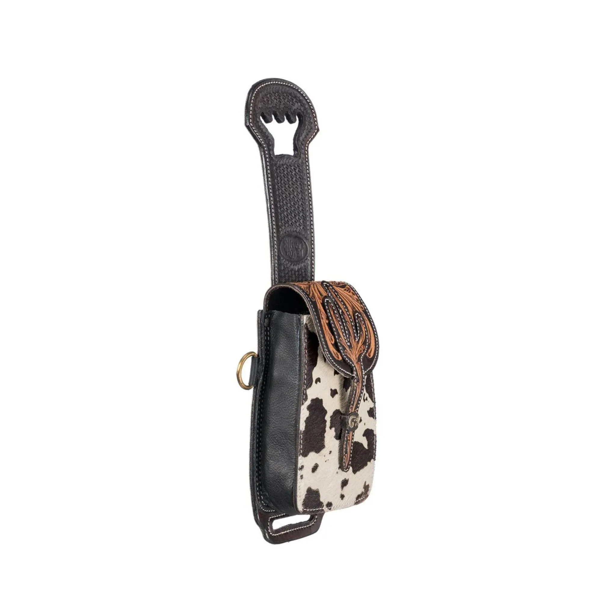 Tough 1 Leather Rear Cinch/Horn Bag - Image 3