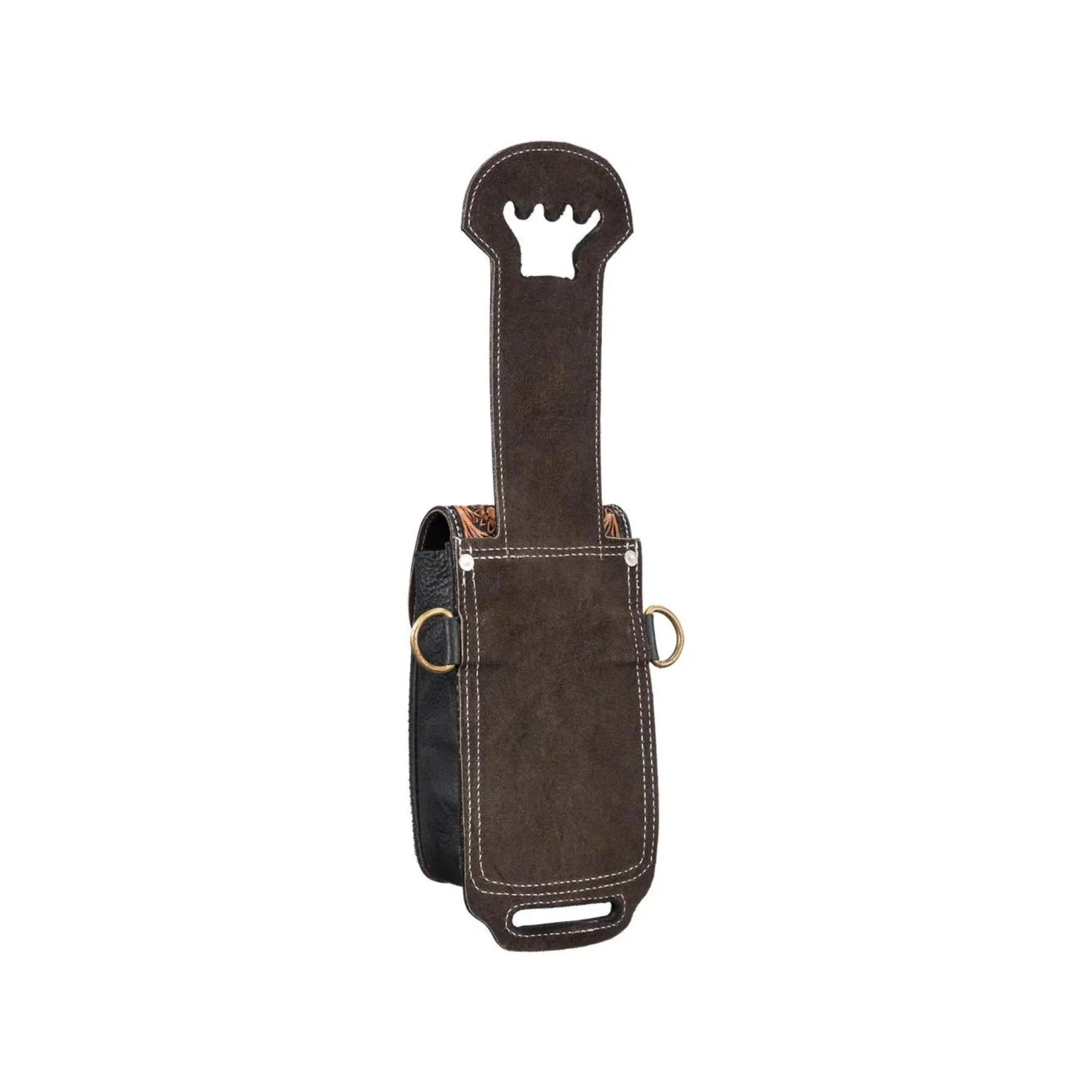 Tough 1 Leather Rear Cinch/Horn Bag - Image 4