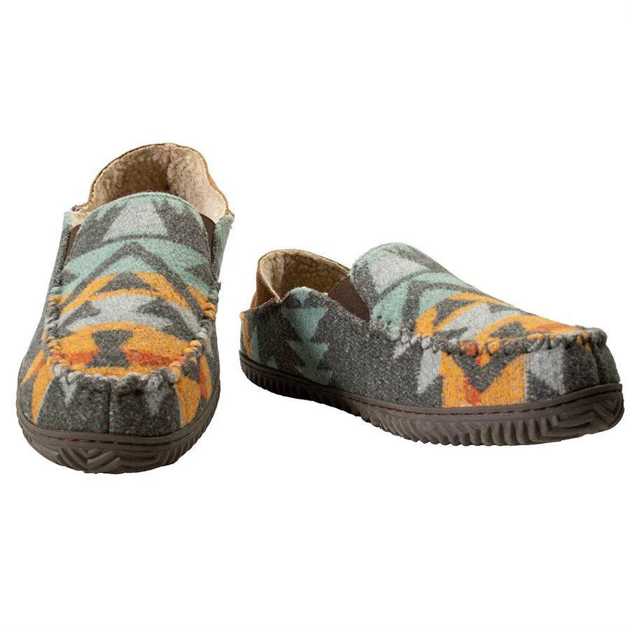 Twister Men's Charlie Moccasin Slipper - Multicolored