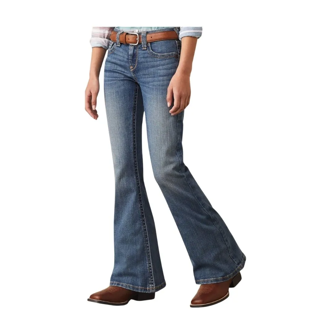 Ariat Girl’s Hallie Flare Stretch Fit - Image 2