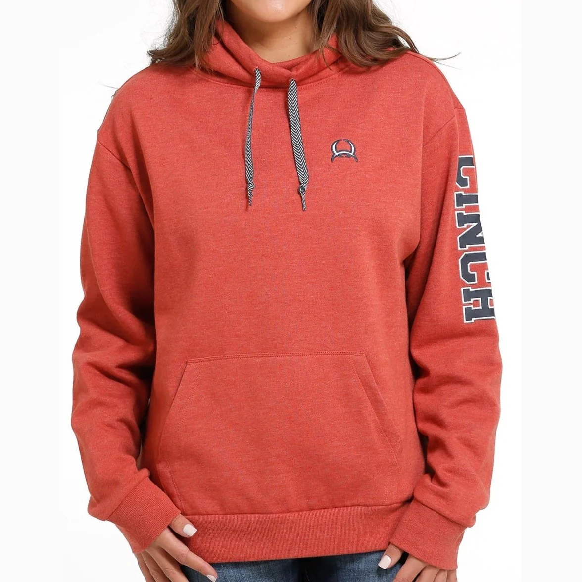 Cinch Women’s Pullover In Orange CLEARANCE