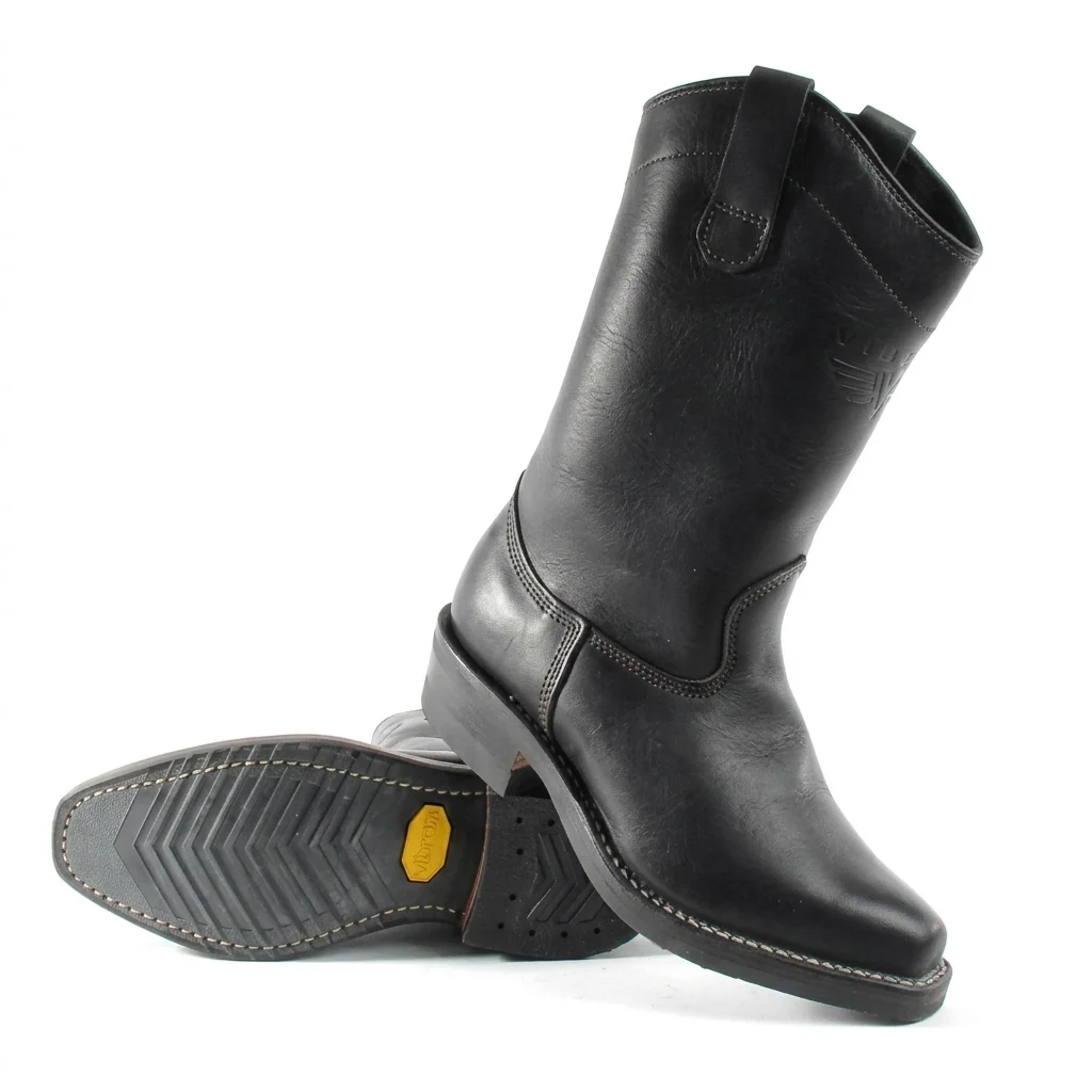 Viberg 11" Stallion Chop Toe Western Pull-On Boot Men's - Image 3
