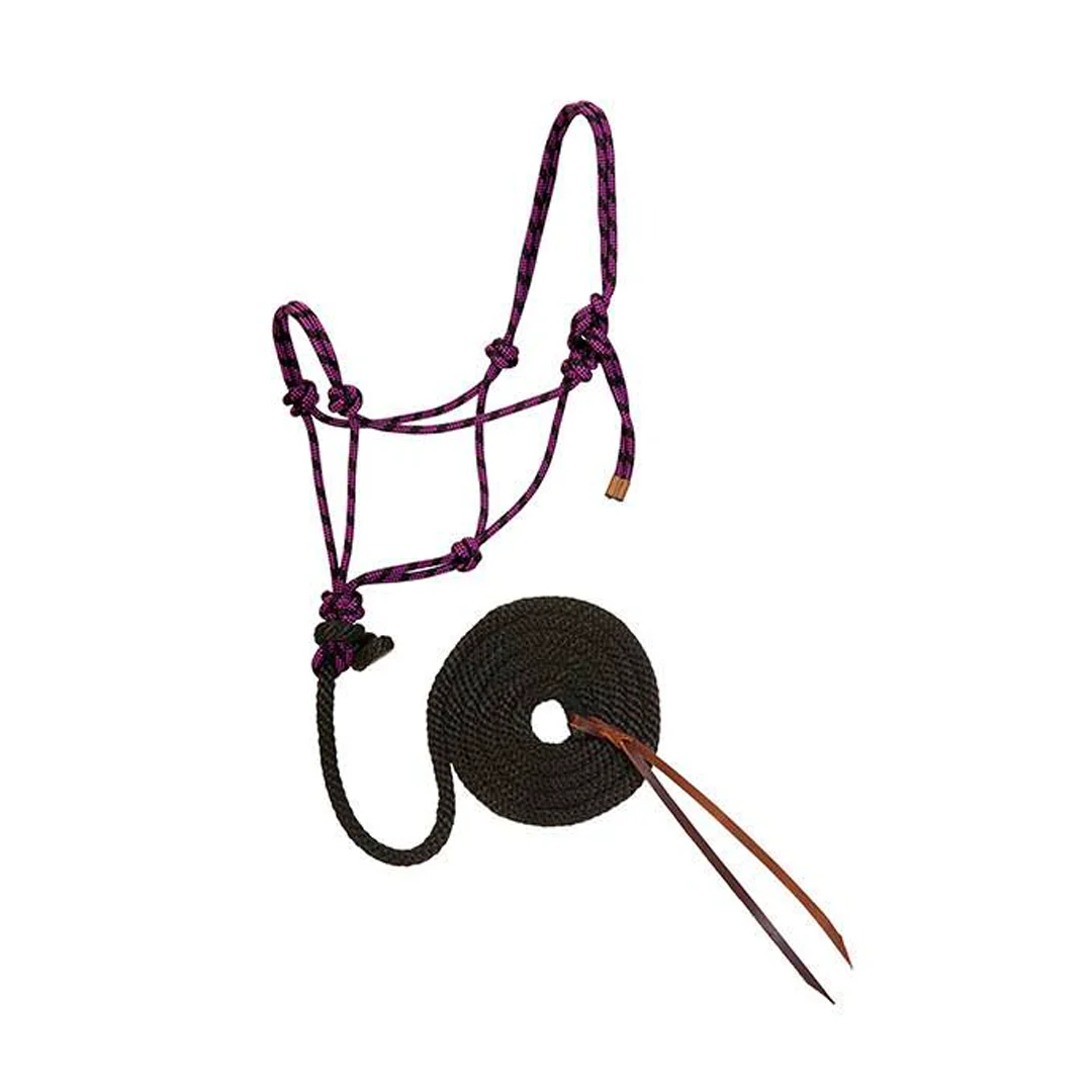 Weaver Leather Diamond Braid Rope Halter and Lead - Image 2