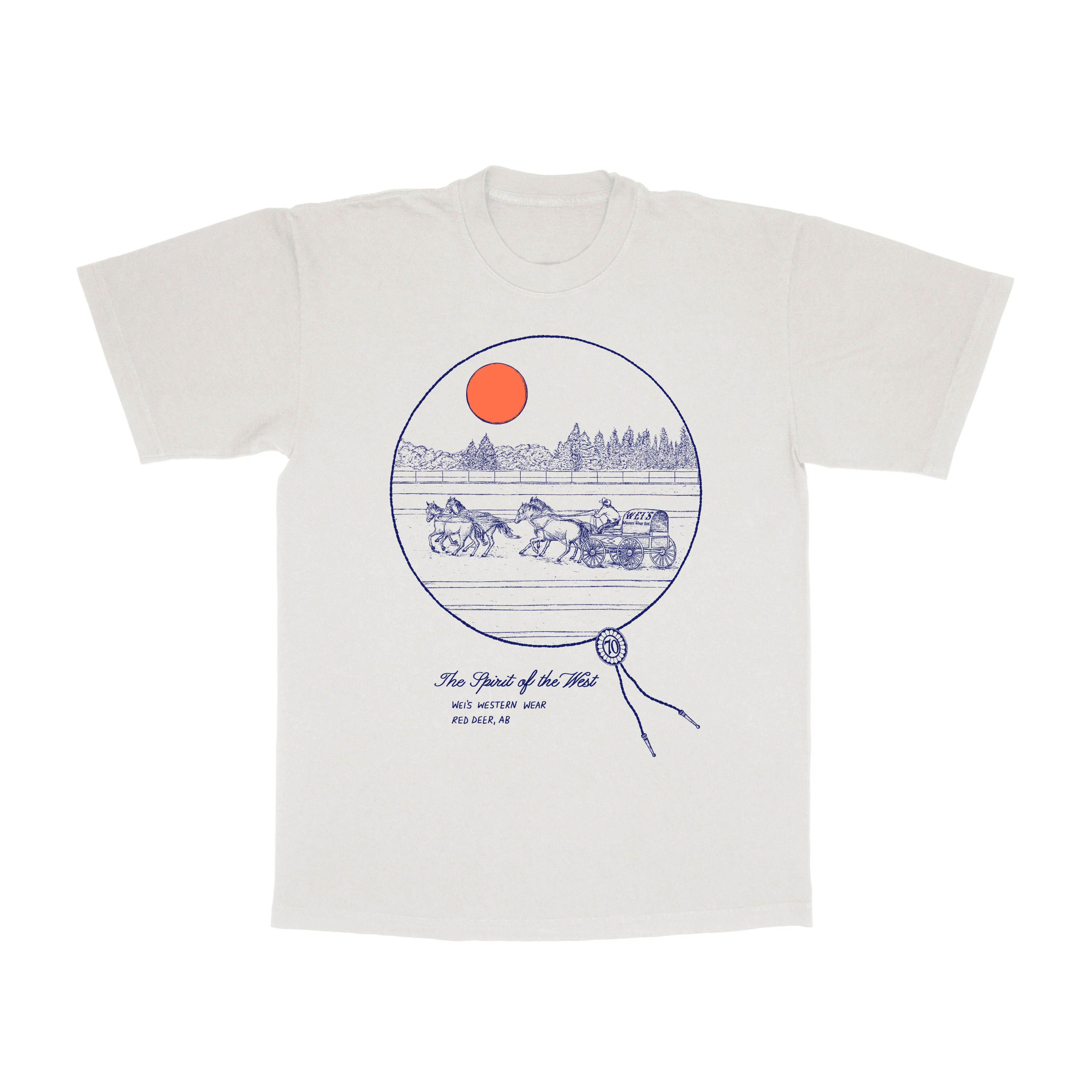 Wei's Chuckwagon 70th Anniversary T-shirt - Image 3