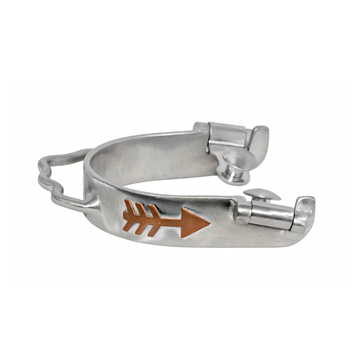 Western Rawhide Emily Veillette Barrel Racing Bumper Spurs