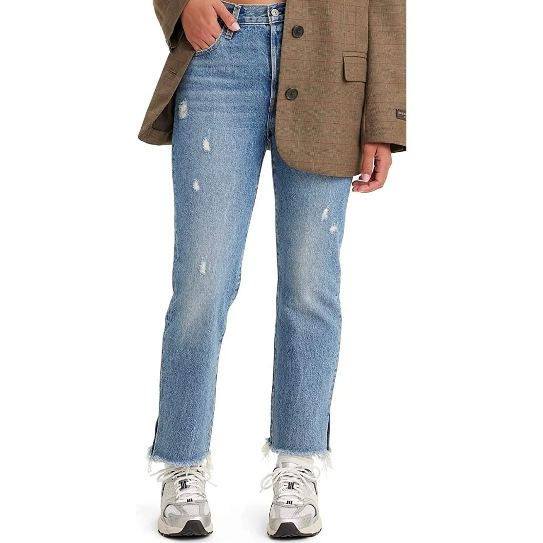 Levi’s Women’s Jeans 501 Original Cropped Jeans - Image 3