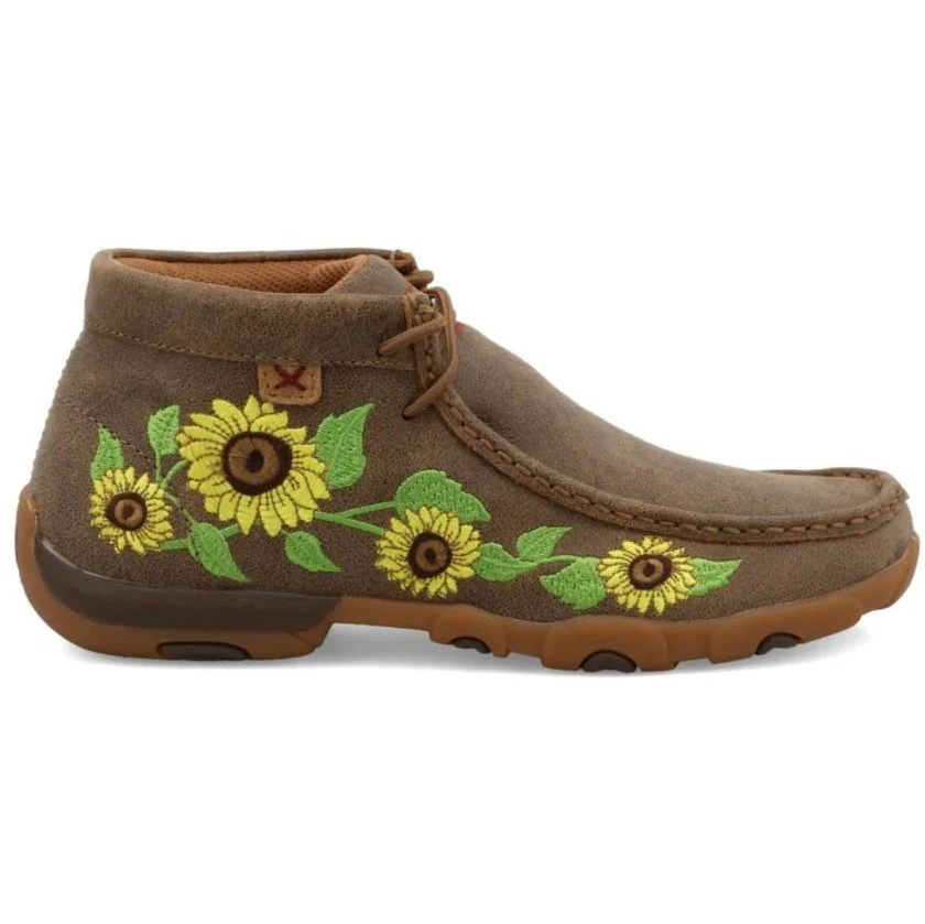 Twisted X Women’s Casual Shoes Bomber/sunflower Chukka Driving Moc - Image 3