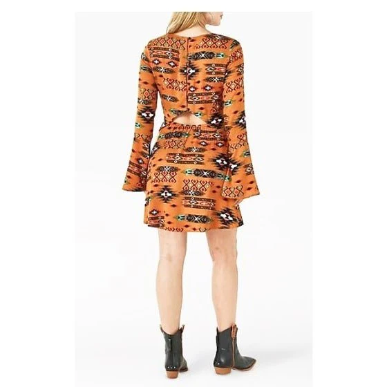 Wrangler Women's Dress Retro Southwest Peekaboo Back - Image 2