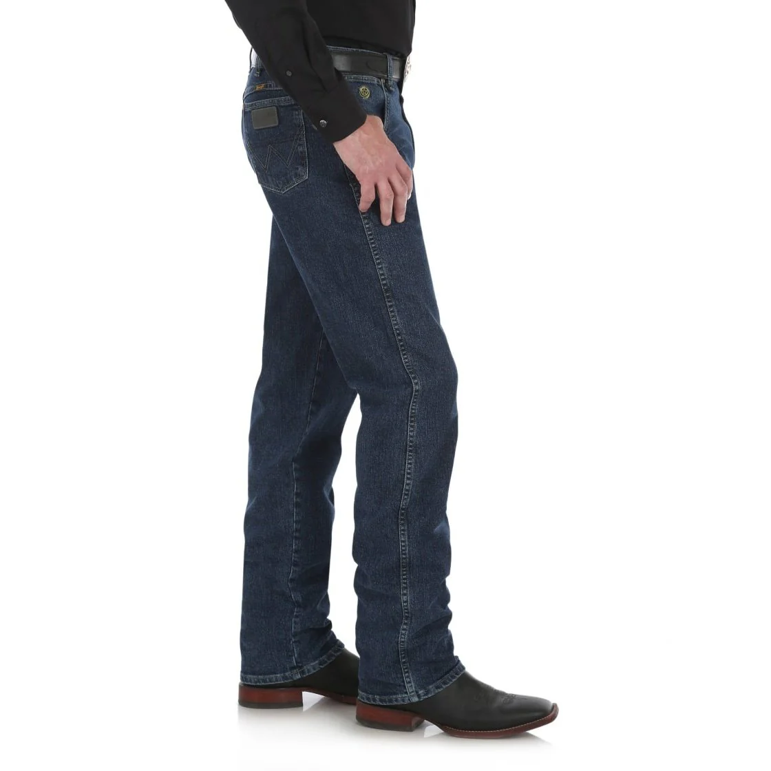 Wrangler Men's Jeans George Strait Stretch Regular Fit - Image 3