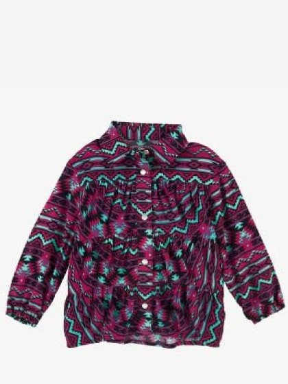 Wrangler Infant & Toddler Shirt Long Sleeve Snap in Multi - CLEARANCE - Image 5