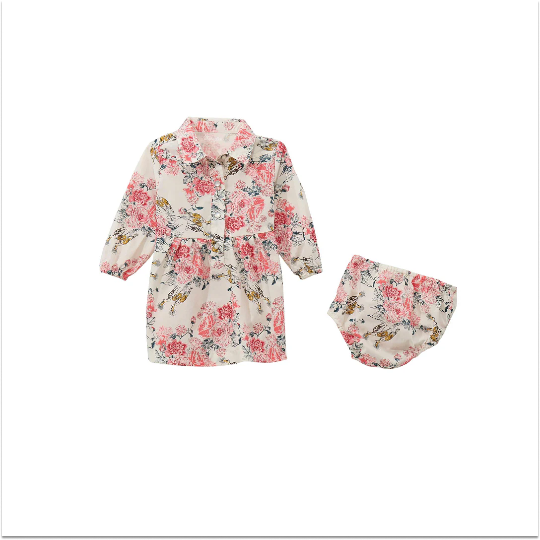 Wrangler Baby Girl Woven Dress White - Image 2