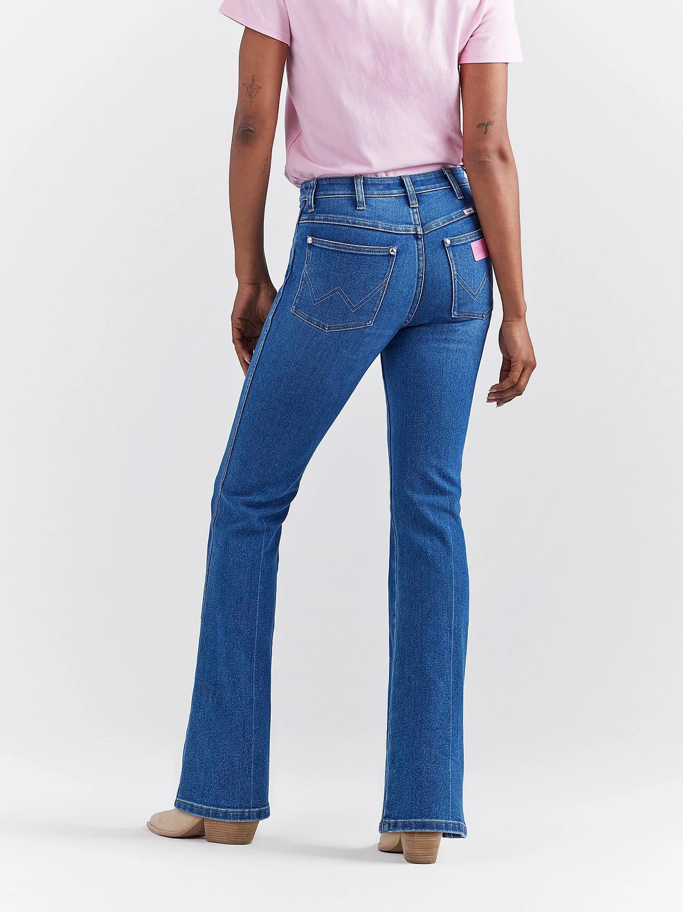 Wrangler Barbie Women's Westward High Rise Boot Cut - Image 5