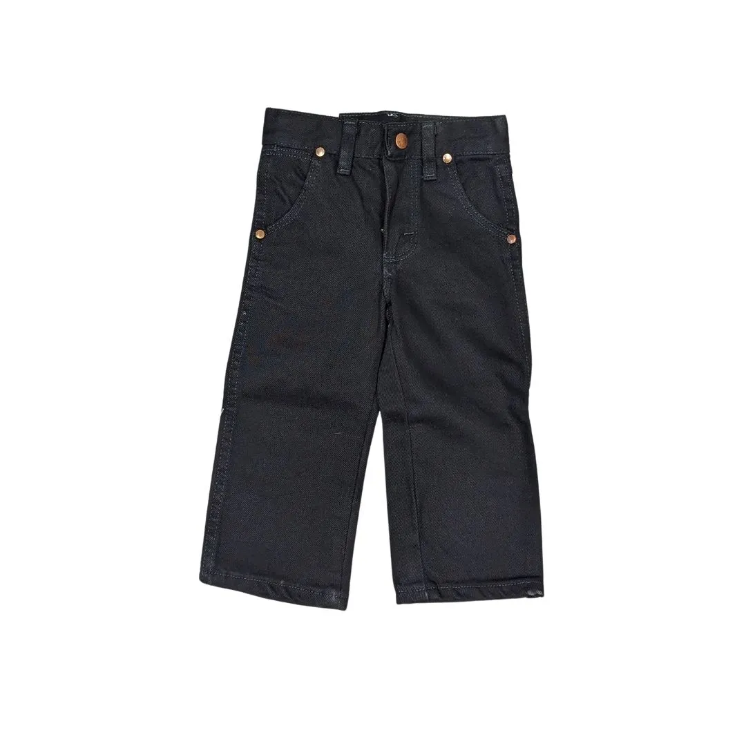 Wrangler Toddler Boy’s Cowboy Cut Prewashed Black Jean