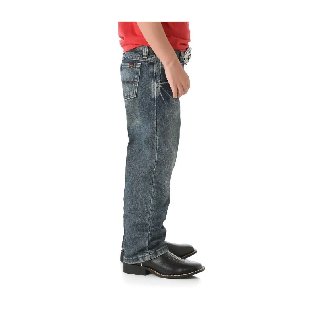 Wrangler Boys 20X No. 33 Extreme Relaxed Jean - Vintage Midnight - Image 4