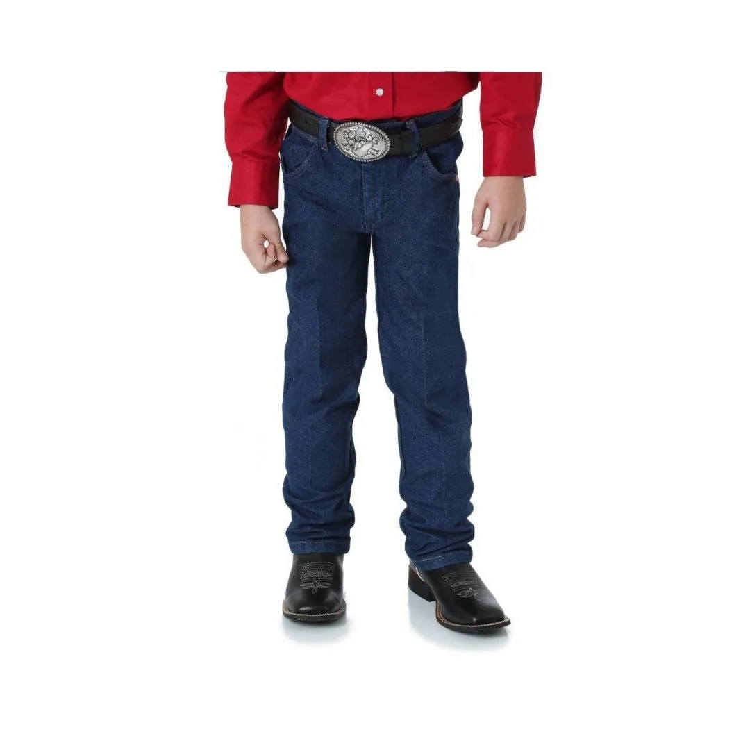 Wrangler Boy's Cowboy Cut Original Fit - Prewashed - Indigo - Image 2