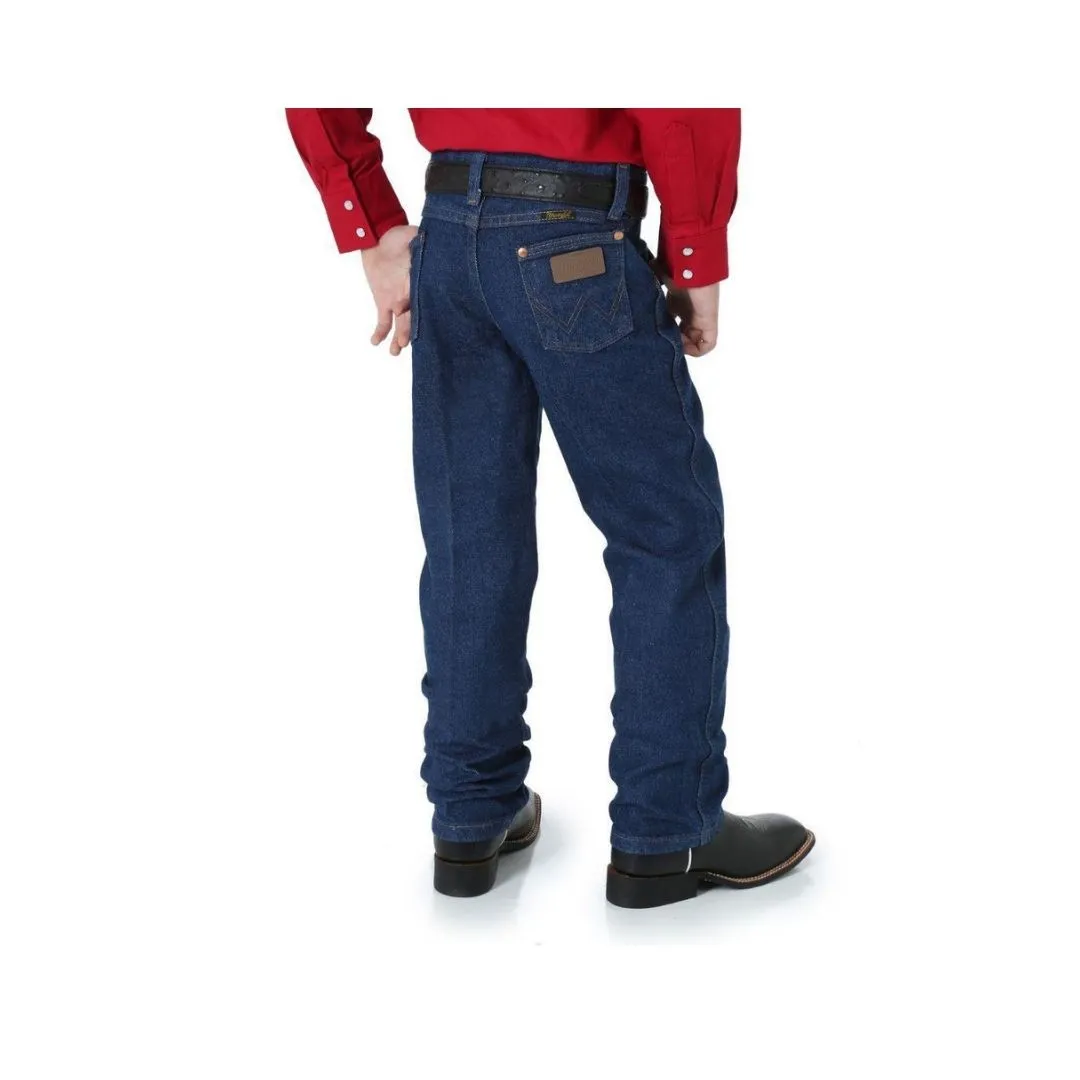 Wrangler Boy's Cowboy Cut Original Fit - Prewashed - Indigo - Image 3