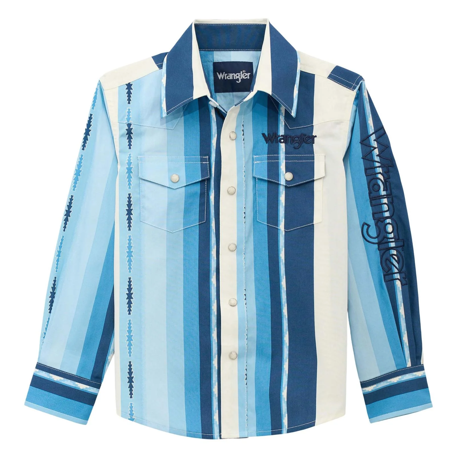 Wrangler Boys Logo Long Sleeve Shirt