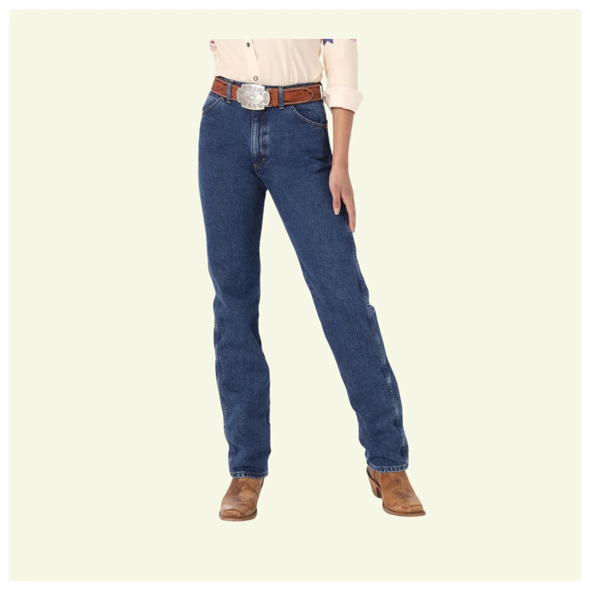 Wrangler Girl's Cowboy Cut Original Fit Denim Jeans - Clearance