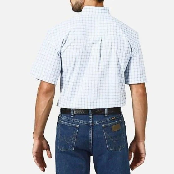 Wrangler Men's Shirt George Strait Short Sleeve Button Down - Image 2