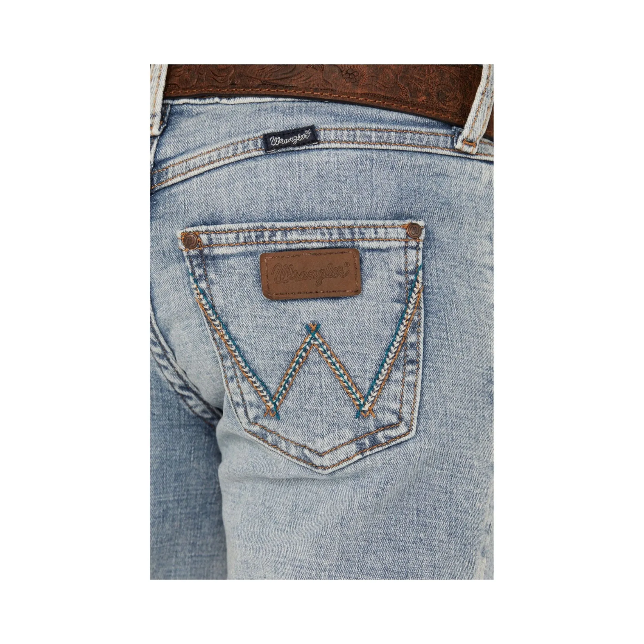 Wrangler Girl's Trouser Light Wash - Image 3