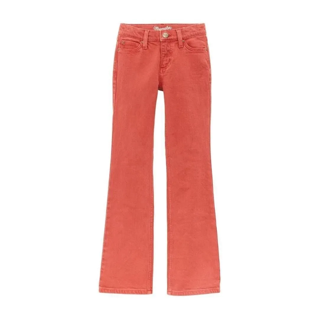 Wrangler Girls Western Bootcut Jean - Chili