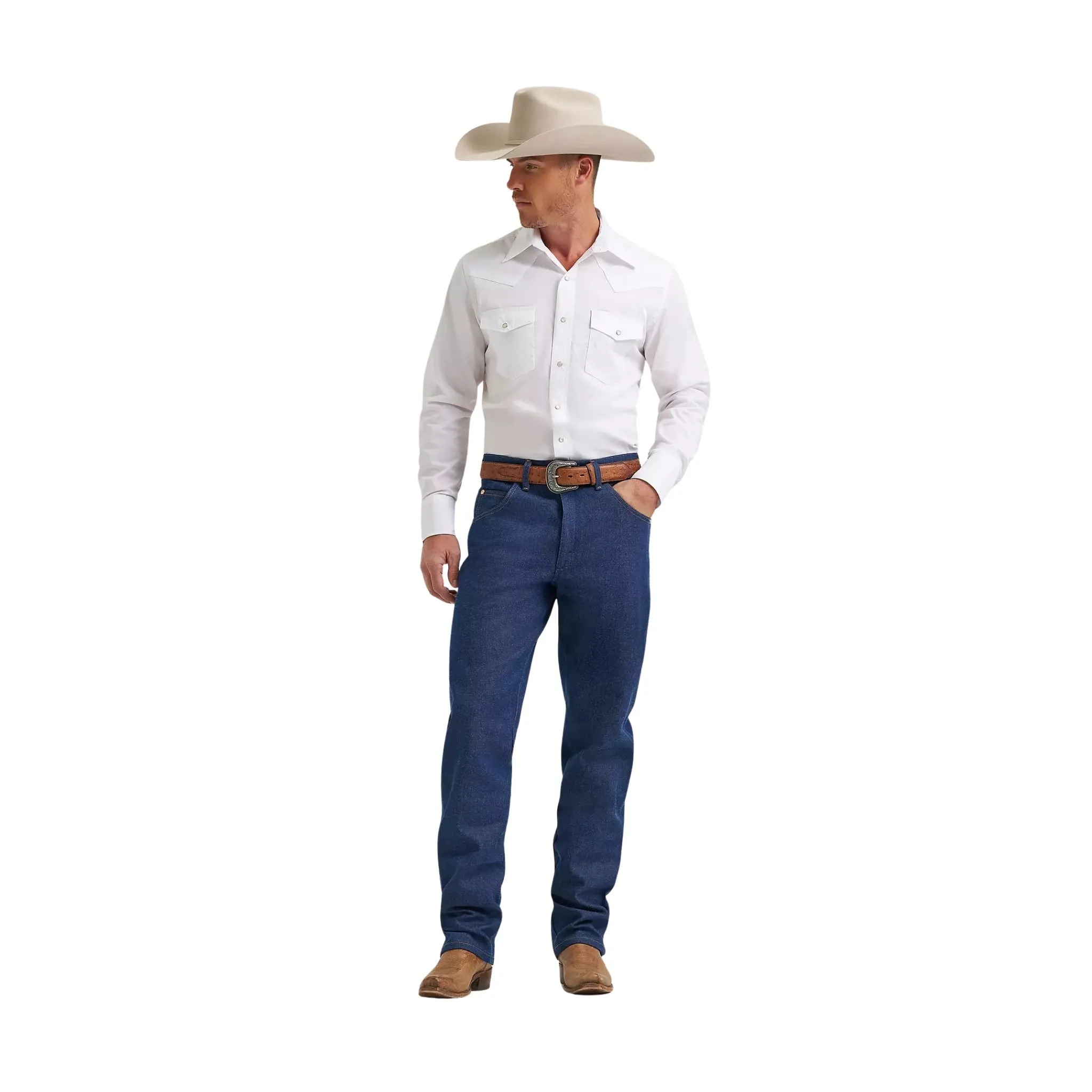 Wrangler Men's Jeans Original Fit Unwashed - Image 4