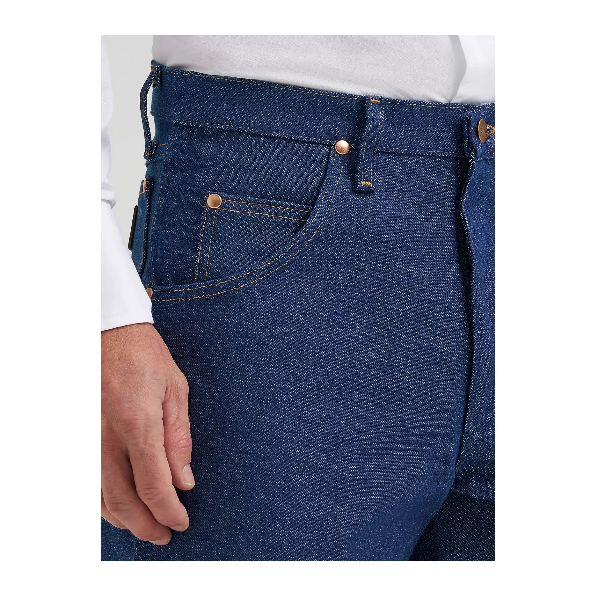 Wrangler Men's Jeans Original Fit Unwashed - Image 5