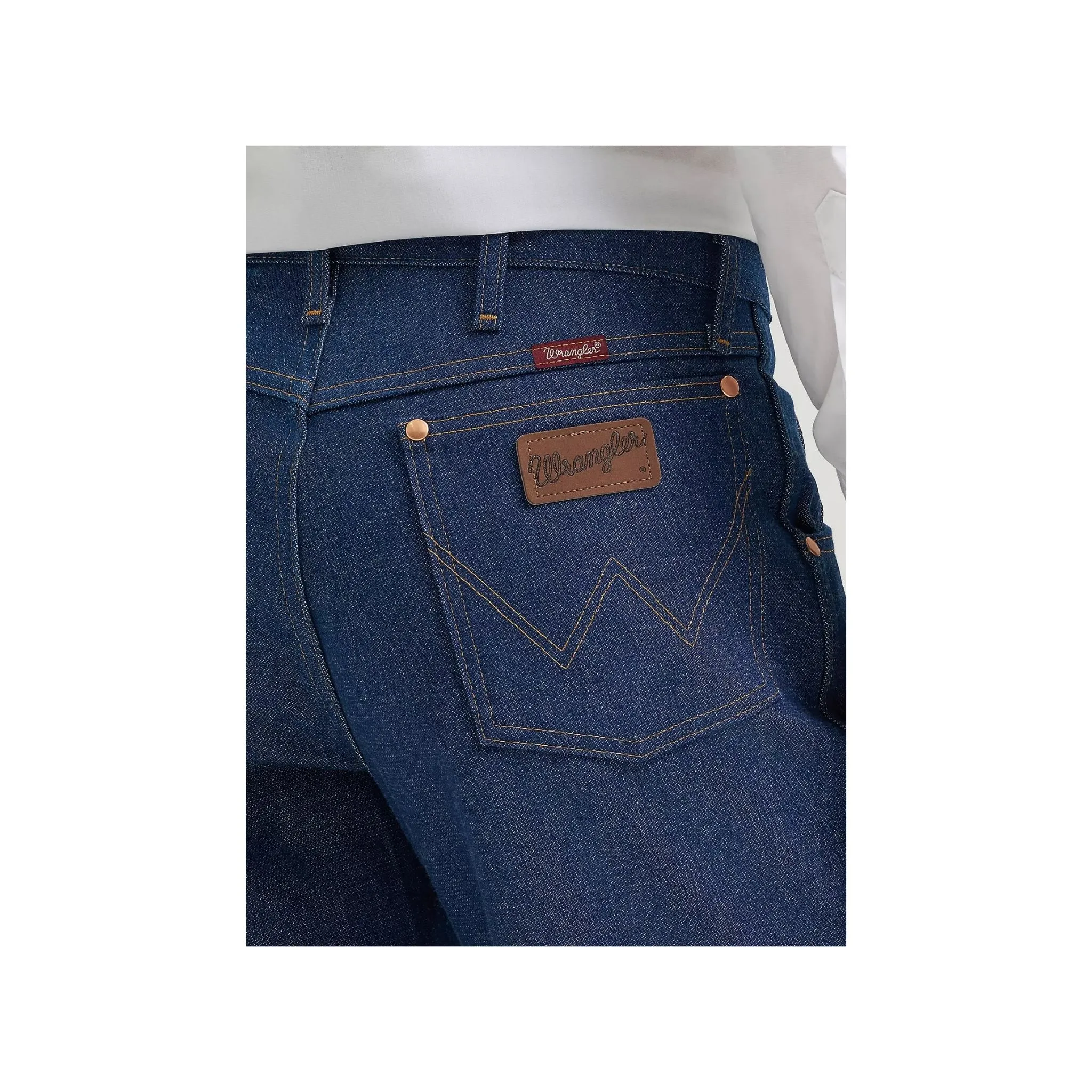 Wrangler Men's Jeans Original Fit Unwashed - Image 6