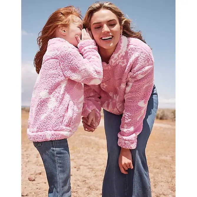 Wrangler Barbie Kid's Western Sherpa Jacket