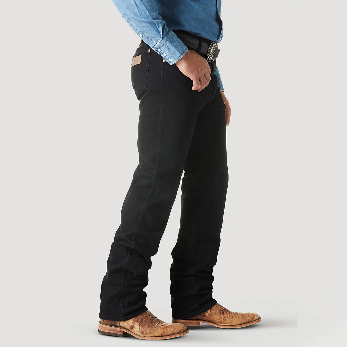 Wrangler Men’s Jeans Active Flex High Rise Original Fit - Image 2