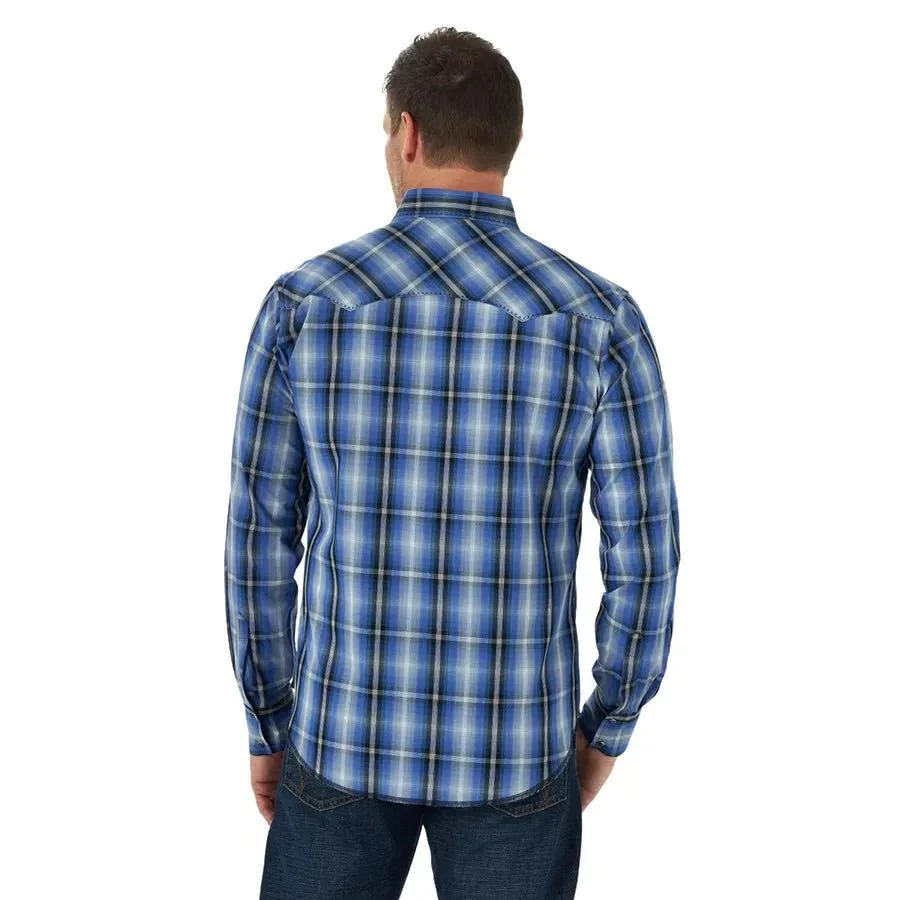 Wrangler Men’s Shirt Long Sleeve Snap- Clearance