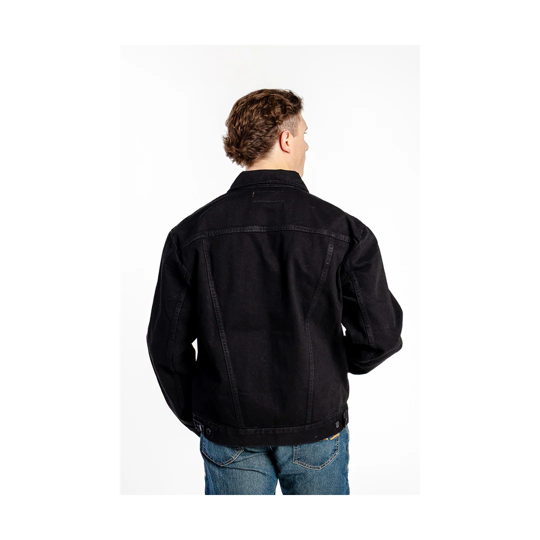 Wrangler Men’s Jean Jacket Black - Image 3