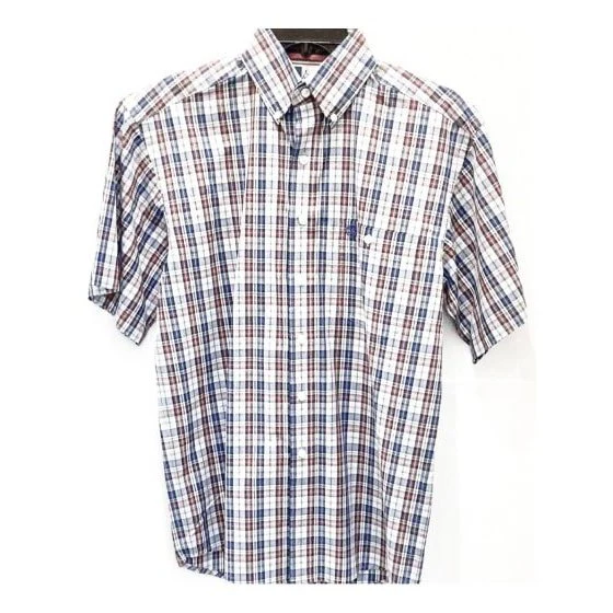 Wrangler Men’s Short Sleeve Shirt Button Down