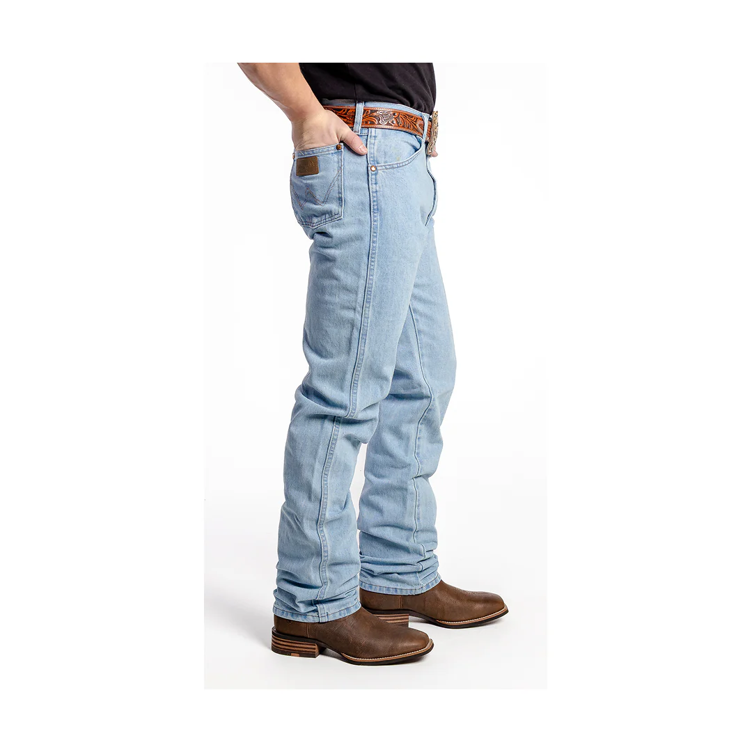 Wrangler Men’s Jeans Cowboy Cut Original Fit In Bleach - Image 2