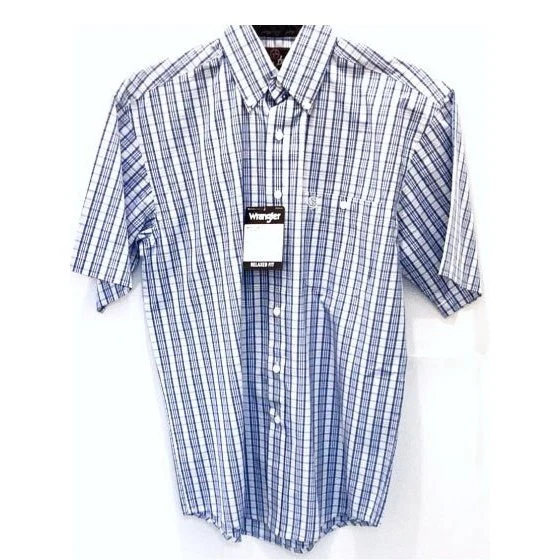 Wrangler Men’s George Strait Casual Short Sleeve Shirt