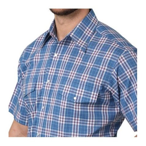 Wrangler Men’s Shirt Short Sleeve Relaxed Fit Wrinkle Resist - Image 3